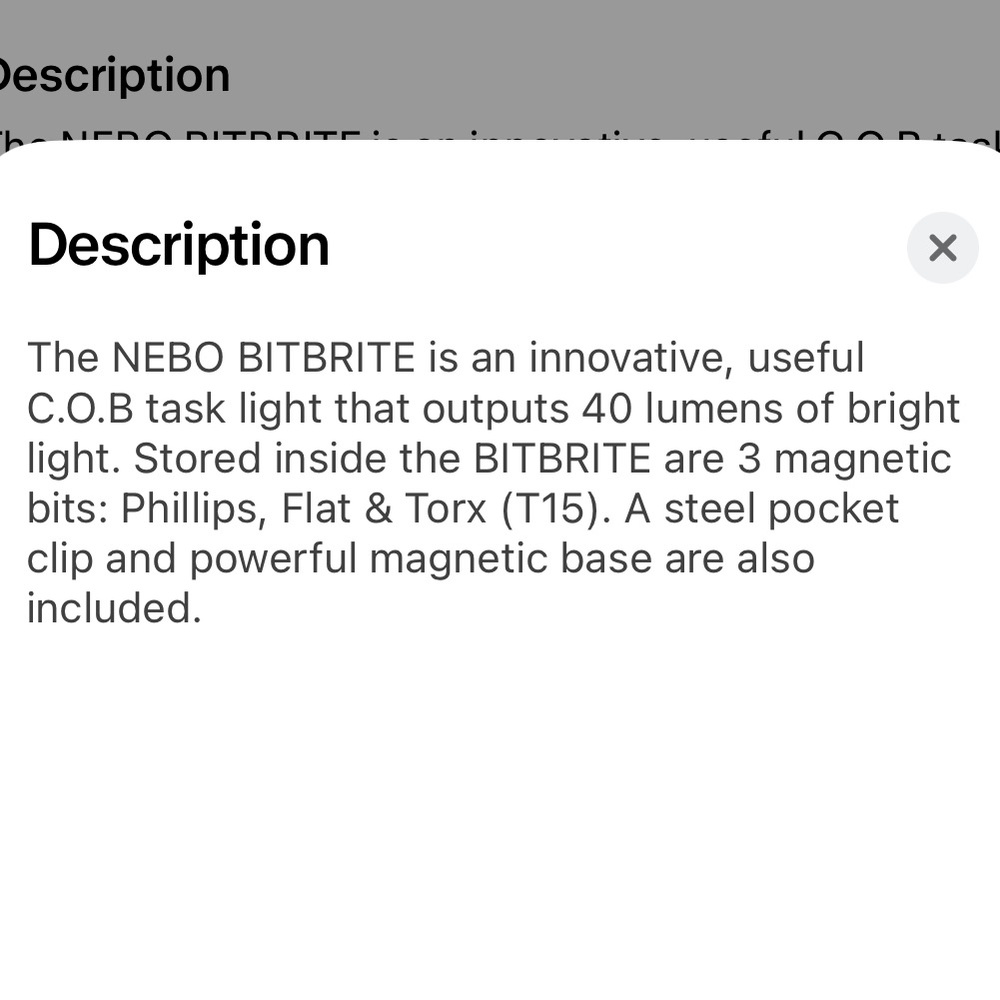 Nebo Bitbite Flashlight - Picture 6 of 6